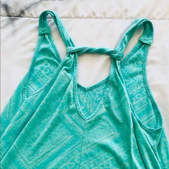 Balance Collection Teal Tank top - Picture 5 of 7